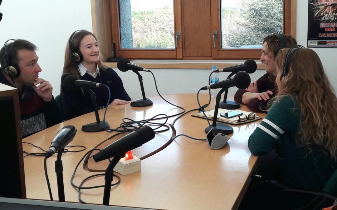 Entrevista a José Manuel, Sofía Hogrefe y Marta García en Radio Villalba
