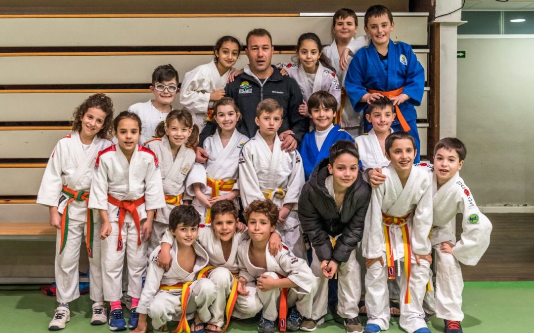 Genial campeonato de judo suelo benjamín en Alpedrete