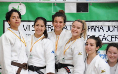 Tres medallas para Judo Fontenebro en la Supercopa de España de Judo Junior en Cáceres 2018