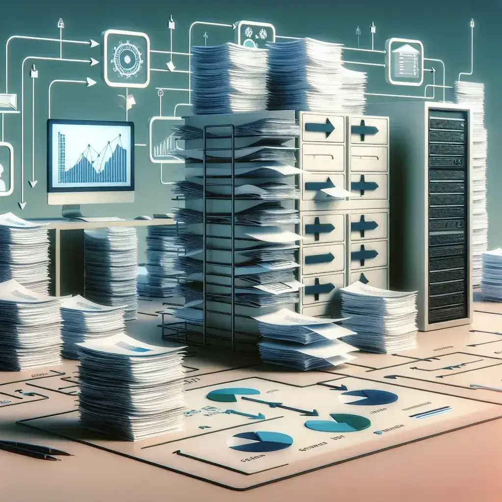 "Imagen ilustrativa de herramientas para monitorear colas de trabajo distribuidas, destacando gráficos y métricas clave, en el contexto de la guía completa 2024 sobre gestión de sistemas de trabajo y optimización de procesos."