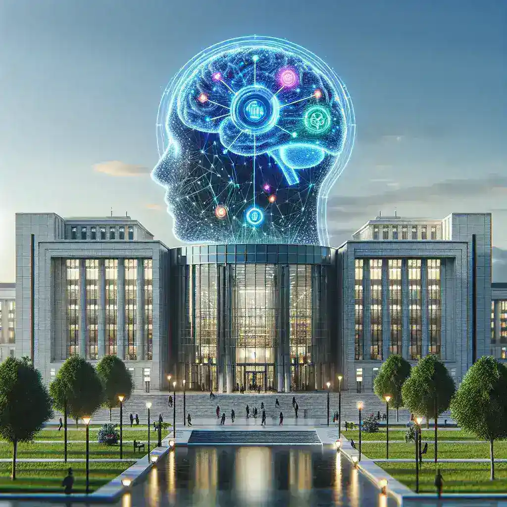 "Imagen ilustrativa de la integración de ALIA en el sector público, mostrando un equipo de profesionales colaborando en la implementación de servicios estatales innovadores y eficientes."