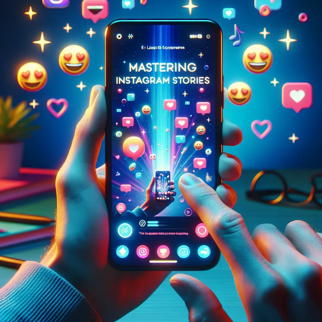 "Ejemplo inspirador de una Instagram Story creativa destacando consejos de la guía definitiva para el éxito en Instagram, incluyendo técnicas visuales y elementos atractivos para mejorar la interacción."